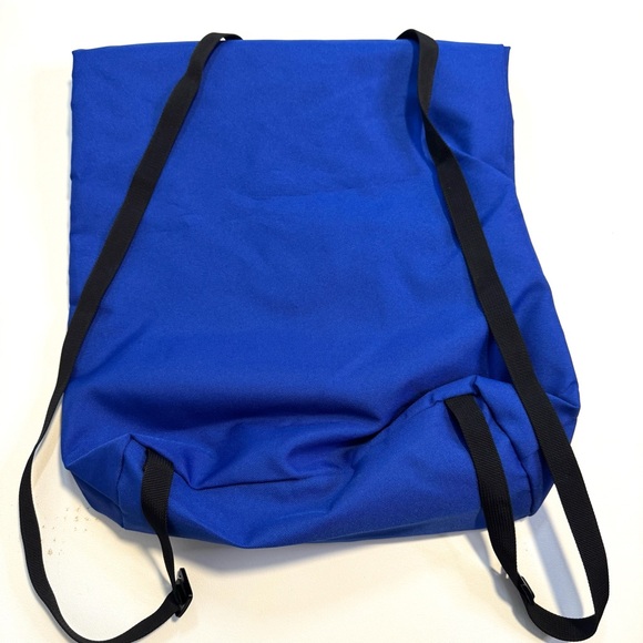 On Running On Cloud Royal Blue Canvas Ambassador Backpack Gym Tote Fold Shoe Bag - Picture 4 of 6